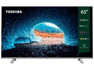 Лот: 22637188. Фото: 1. QLED телевизор 4K Ultra HD Toshiba... Телевизоры