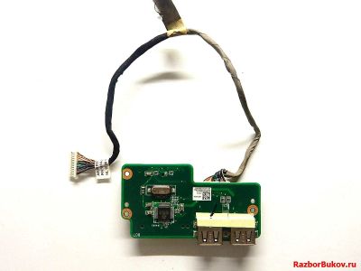 Лот: 13370333. Фото: 1. Плата с разьёмом картридер + USB... Платы расширения, контроллеры, доп. порты