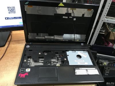 Лот: 10521537. Фото: 1. корпус петли шарниры eMachines... Корпуса, блоки питания