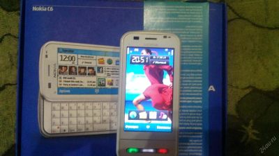 Лот: 4424647. Фото: 1. продам\обмен Nokia c6-00 whait... Смартфоны