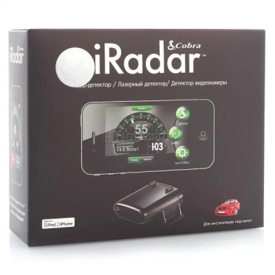 Лот: 6285116. Фото: 1. Радар-детектор Cobra iRadar (S... Видеорегистраторы,  радар-детекторы, системы парковки