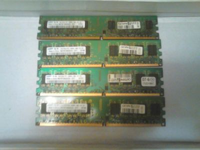 Лот: 8403509. Фото: 1. Samsung DDR2 800 DIMM 4Gb pc-6400. Оперативная память