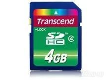 Лот: 1590679. Фото: 1. Флеш карта SDHC Transcend 4gb. Карты памяти