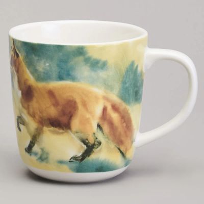 Лот: 25395586. Фото: 1. Кружка Lefard Animal World Лиса. Кружки, стаканы, бокалы