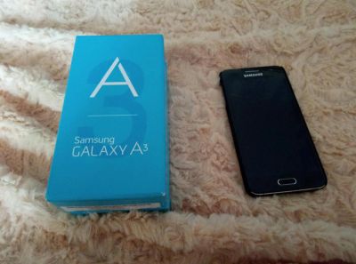 Лот: 8110274. Фото: 1. Samsung a 3 (2015). Смартфоны