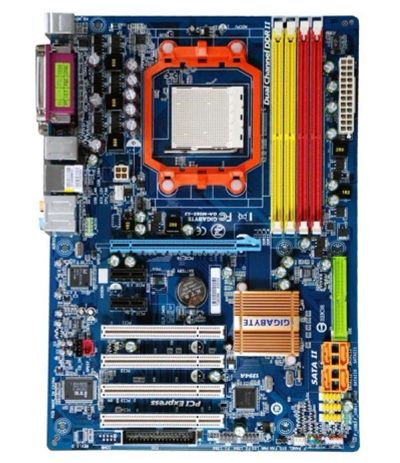 Лот: 12524600. Фото: 1. Комплект Gigabyte GA-M56S-S3 AM2... Комплекты запчастей