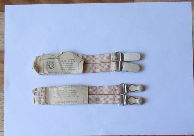 Лот: 14304014. Фото: 1. Подвязки детские для чулок, СССР... Одежда, текстиль