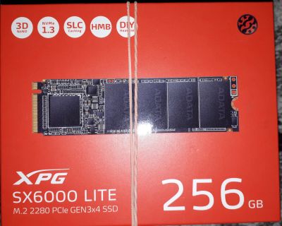 Лот: 25412264. Фото: 1. Новый SSD накопитель A-DATA XPG... SSD-накопители