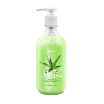 Лот: 24088921. Фото: 1. Мыло жидкое Grass, Milana Алоэ... Уход за телом