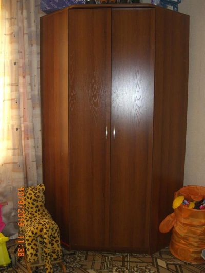 Лот: 3176211. Фото: 1. Шкаф угловой. Шкафы, шкафы-купе