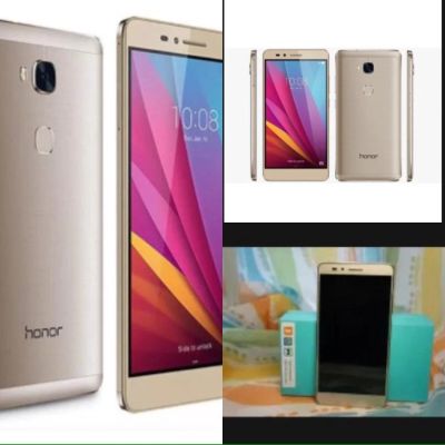 Лот: 11229060. Фото: 1. Смартфон Huawei Honor 5X Silver... Смартфоны