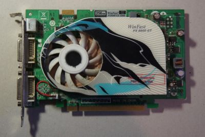 Лот: 5019125. Фото: 1. Leadtek GeForce 8600 GT 256 Mb. Видеокарты