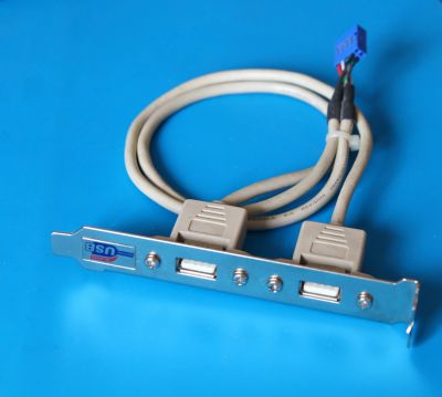 Лот: 24418350. Фото: 1. Планка расширения USB 2ports. Платы расширения, контроллеры, доп. порты