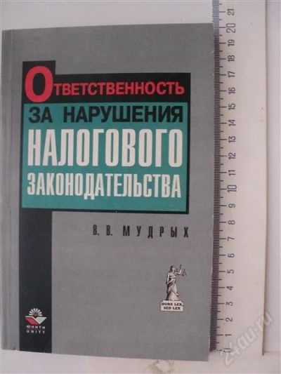 Лот: 1066171. Фото: 1. Ответственность за нарушения налогового... Для вузов