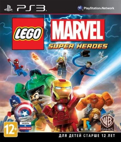 Лот: 7939678. Фото: 1. LEGO Marvel Super Heroes . Лицензионный... Игры для консолей