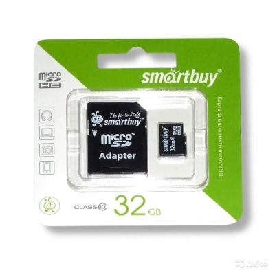 Лот: 12169772. Фото: 1. Карта памяти SmartBuy 32 Gb 10... Карты памяти