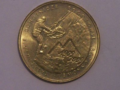 Лот: 4185447. Фото: 1. 2 злотых (2009 г.), 100 лет поисково-спасательной... Европа