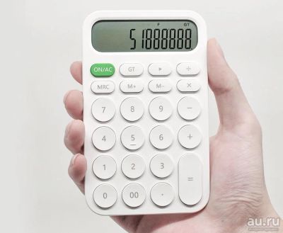 Лот: 13256005. Фото: 1. Xiaomi MiiiW Calculator (White... Калькуляторы