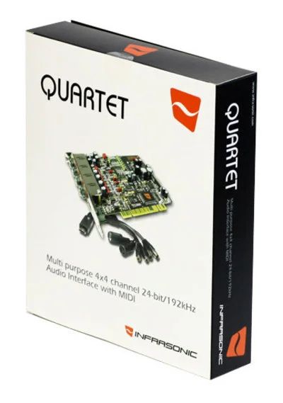 Лот: 11737765. Фото: 1. Infrasonic Quartet. Звуковые карты