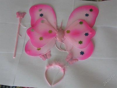 Лот: 2077346. Фото: 1. игрушки костюм бабочки. Детские карнавальные, праздничные костюмы