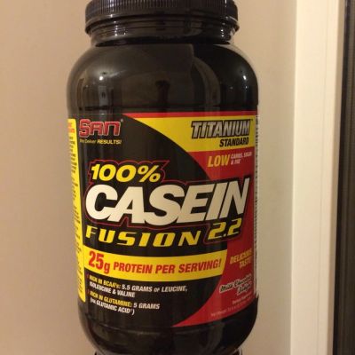 Лот: 5241812. Фото: 1. SAN Casein Fusion. Спортивное питание, витамины