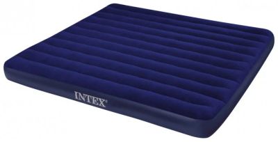 Лот: 14178414. Фото: 1. Матрас надувной INTEX 68755 (203х183х22... Туристическая, походная мебель