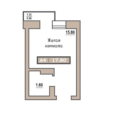 Лот: 25117870. Фото: 1. Продажа Квартира Красноярск, Глинки... Квартиры, студии
