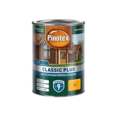 Лот: 24118171. Фото: 1. Пропитка Pinotex, Classic Plus... Краски, лаки, растворитель