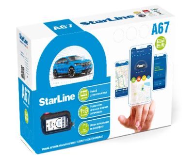 Лот: 19102171. Фото: 1. StarLine A67. Автомобильные сигнализации