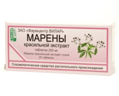 Лот: 24381374. Фото: 1. Марены красильной экстракт 250... Лекарства