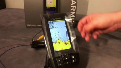 Лот: 12081080. Фото: 1. Эхолот Garmin Striker Plus 4CV. Эхолоты