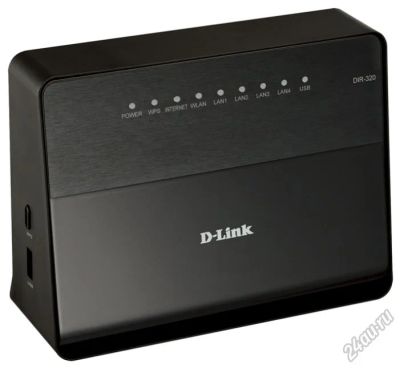 Лот: 5545029. Фото: 1. Маршрутизатор D-link DIR-320/A... Маршрутизаторы (роутеры)