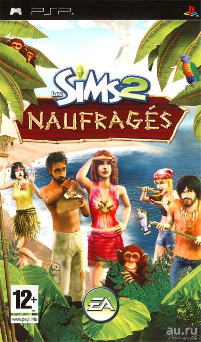 Лот: 11728711. Фото: 1. PSP The Sims 2 Робинзоны - игра... Игры для консолей