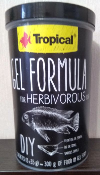 Лот: 11961041. Фото: 1. Tropical Gel Formula for Herbivorous... Корма