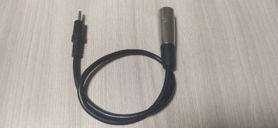 Лот: 19301534. Фото: 1. Кабель XLR-minijack 40см. Шнуры, кабели, разъёмы