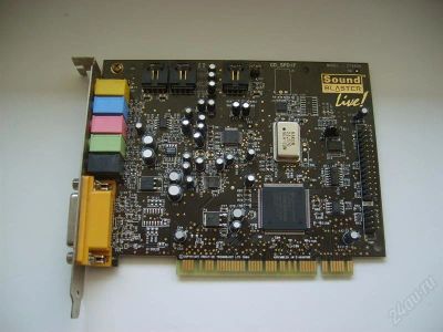 Лот: 1993460. Фото: 1. PCI Creative SB Live! (ST4830). Звуковые карты