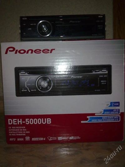 Лот: 125426. Фото: 1. Ресивер Pioneer DEH-5000UB. Автомагнитолы