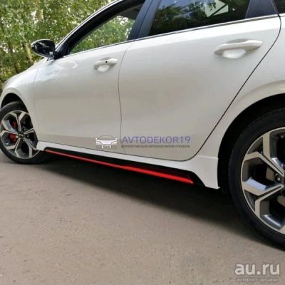 Лот: 17278029. Фото: 1. Накладки Sport Line (под брызговики... Детали тюнинга