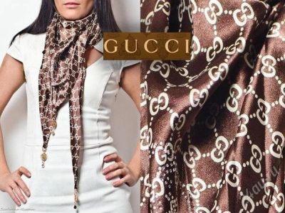 Лот: 1718335. Фото: 1. Платки Gucci. Шарфы, платки