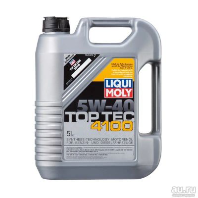Лот: 12496420. Фото: 1. LIQUI MOLY Top Tec 4100 5W-40... Масла, жидкости