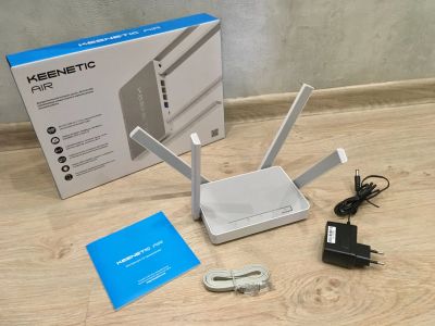 Лот: 14909891. Фото: 1. Роутер Keenetic air (5G) Новый. Маршрутизаторы (роутеры)