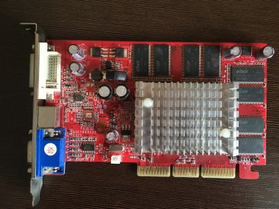 Лот: 14467863. Фото: 1. Видеокарта GeForce FX 5200 128... Видеокарты