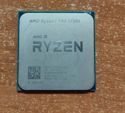 Лот: 25802080. Фото: 1. Процессор AMD Ryzen 7 PRO 5750G. Процессоры