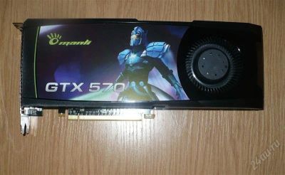 Лот: 2121197. Фото: 1. Geforce gtx 570. Видеокарты