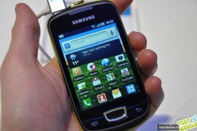 Лот: 2121780. Фото: 1. продам Samsung S5570 Galaxy Mini. Кнопочные мобильные телефоны