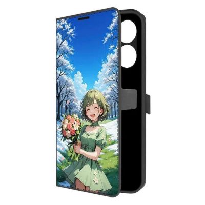 Лот: 25543619. Фото: 1. Чехол Krutoff Eco Book "Аниме... Чехлы, бамперы