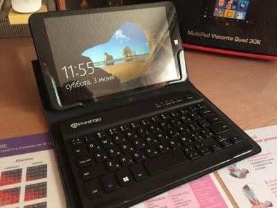 Лот: 9782309. Фото: 1. 8" Планшет Prestigio MultiPad... Планшеты