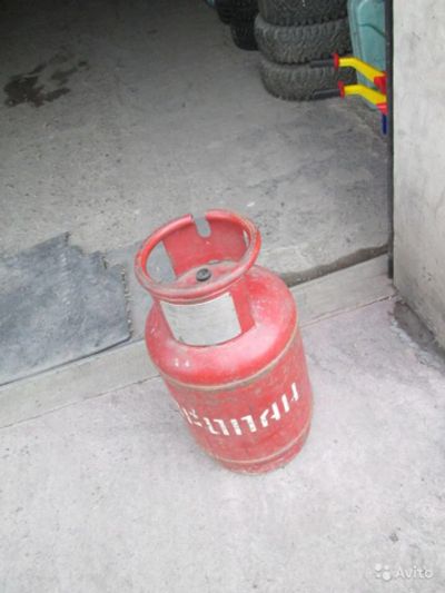 Лот: 4614390. Фото: 1. Газовый баллон 27 литров пустой... Баллоны, газ в баллонах