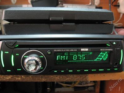 Лот: 795719. Фото: 1. MISTERY MCD-594MP3,SD/MMC,AUX. Автомагнитолы