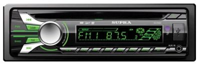 Лот: 8113660. Фото: 1. Автомагнитола Supra SCD-45USC... Автомагнитолы